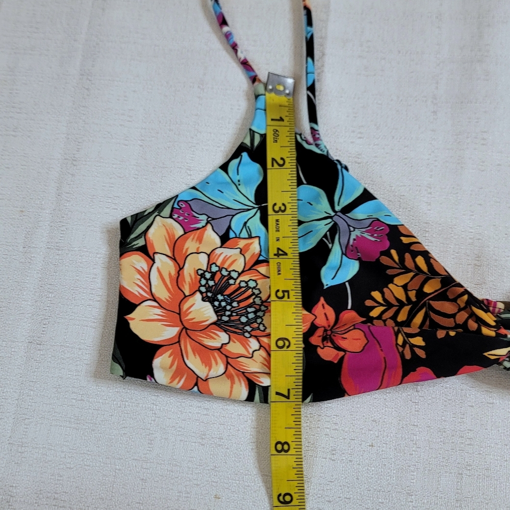 O'Neill Reina Tropical Malibu Bikini Top Size XL - Picture 10 of 12
